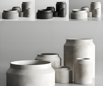 Modern Clay Pot-ID:369404083