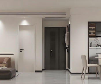 Modern A Living Room-ID:378396039