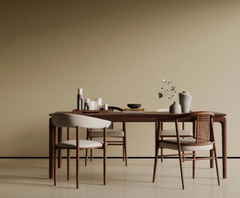 Modern Dining Table And Chairs-ID:743069898