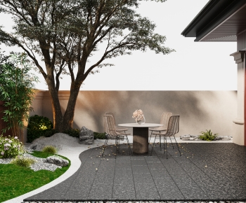 New Chinese Style Courtyard/landscape-ID:963423011