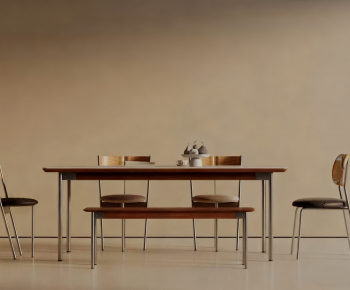 Modern Dining Table And Chairs-ID:839407925