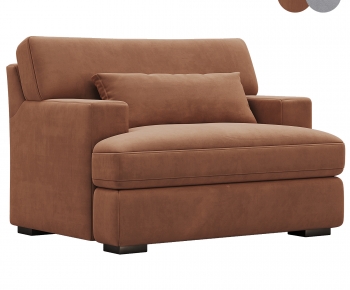 Modern Single Sofa-ID:397248981