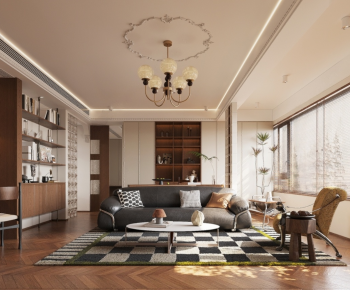 French Style A Living Room-ID:299072031