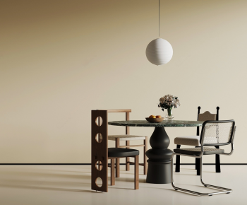 Modern Dining Table And Chairs-ID:527651073