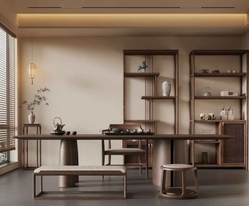 New Chinese Style Tea House-ID:490245107