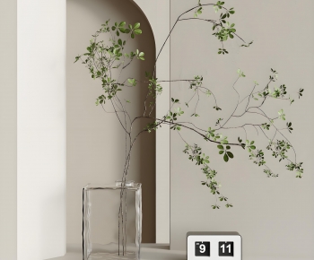 Modern Aquatic Green Plant-ID:542590676