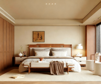 Japanese Style Bedroom-ID:991116053