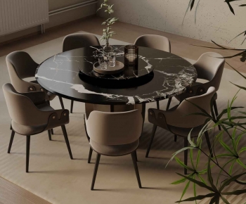 Modern Dining Table And Chairs-ID:163328898