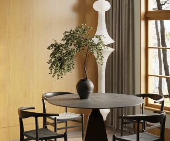 Modern Dining Table And Chairs-ID:290116074