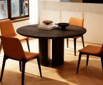 Modern Dining Table And Chairs-ID:409074076