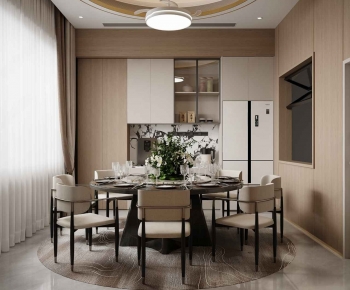 Modern Dining Room-ID:872138981
