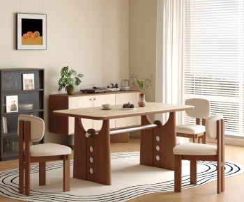 Modern Dining Table And Chairs-ID:522160054