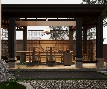 New Chinese Style Pavilion-ID:368860967