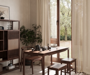 New Chinese Style Tea House-ID:692754038