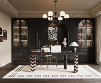 French Style Study Space-ID:921042925