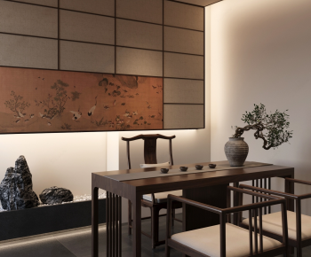 New Chinese Style Tea House-ID:706828128