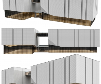 Modern Appearance Of Commercial Building-ID:836528061