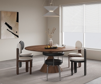 Modern Dining Table And Chairs-ID:641603951
