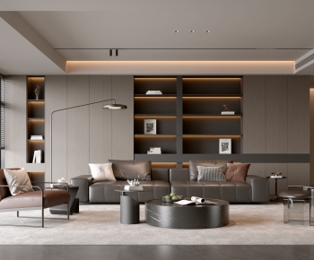 Modern A Living Room-ID:197260495