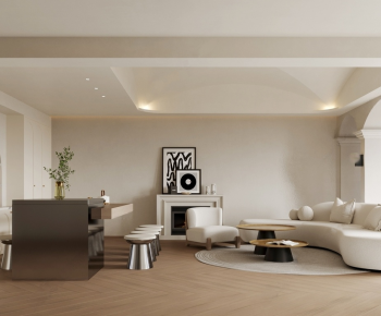 French Style A Living Room-ID:958921916