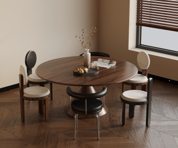 Modern Dining Table And Chairs-ID:987552883