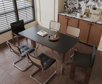 Modern Dining Table And Chairs-ID:101409069