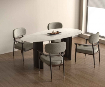 Modern Dining Table And Chairs-ID:995310076
