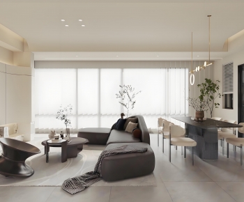 Modern A Living Room-ID:347007044