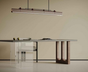 Modern Computer Desk And Chair-ID:823875905