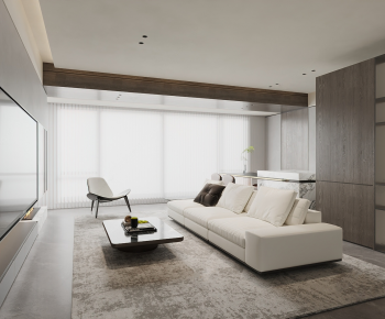 Modern A Living Room-ID:939990045