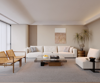 Modern A Living Room-ID:498282919