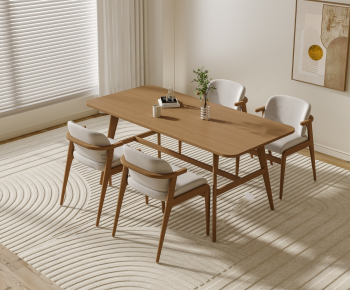 Modern Dining Table And Chairs-ID:122968914