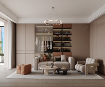 Modern A Living Room-ID:767784128