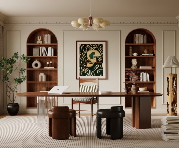 French Style Study Space-ID:946249967