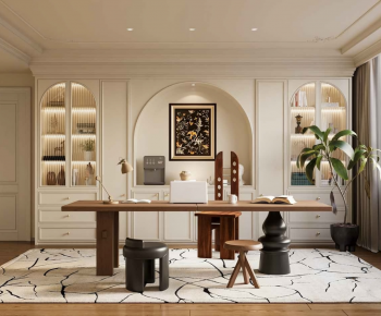 French Style Study Space-ID:907006981