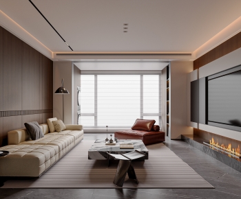 Modern A Living Room-ID:455192092