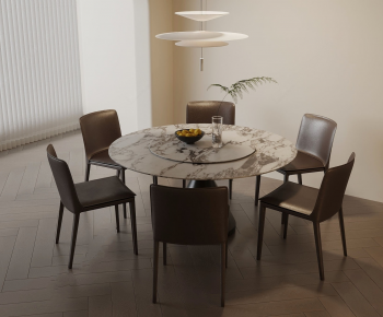 Modern Dining Table And Chairs-ID:493496897