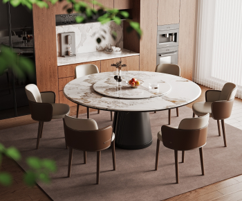 Modern Dining Table And Chairs-ID:889079095