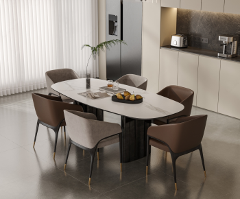 Modern Dining Table And Chairs-ID:292835009