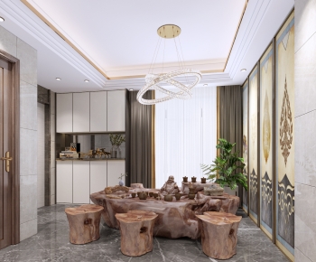 New Chinese Style Tea House-ID:562096126