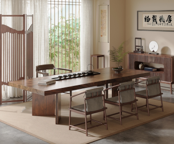 New Chinese Style Tea Tables And Chairs-ID:278809189