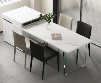 Modern Dining Table And Chairs-ID:859601972