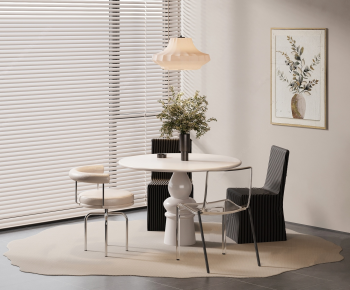 Modern Dining Table And Chairs-ID:801704887