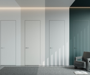 Modern Single Door-ID:384502893