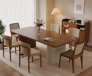 Modern Dining Table And Chairs-ID:163275964