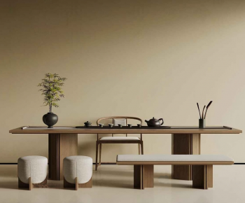 New Chinese Style Tea Tables And Chairs-ID:954397927