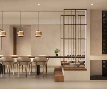 New Chinese Style Dining Room-ID:331911096