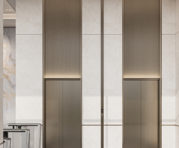 Modern Office Elevator Hall-ID:881165031