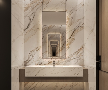 Modern Public Toilet-ID:494575988