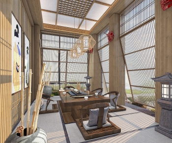 New Chinese Style Tea House-ID:958735946